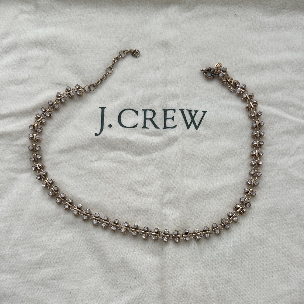 J. Crew Gold and Silver Necklace